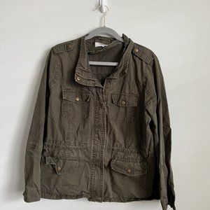 Charlotte Russe Army Green Jacket